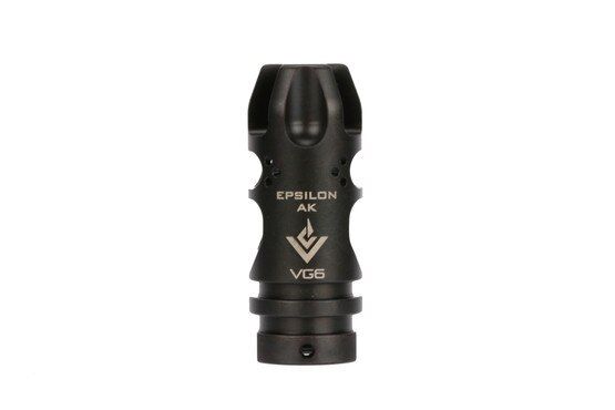 The VG6 Precision Epsilon AK47 muzzle brake features a black nitride finish